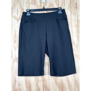 TAIL Shorts Pull On Athleisure Active Wear Walking Shorts Stretchy Black 6